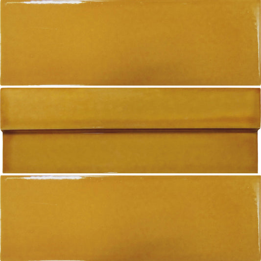 Eden Yellow 2x6 Field Tile Glossy