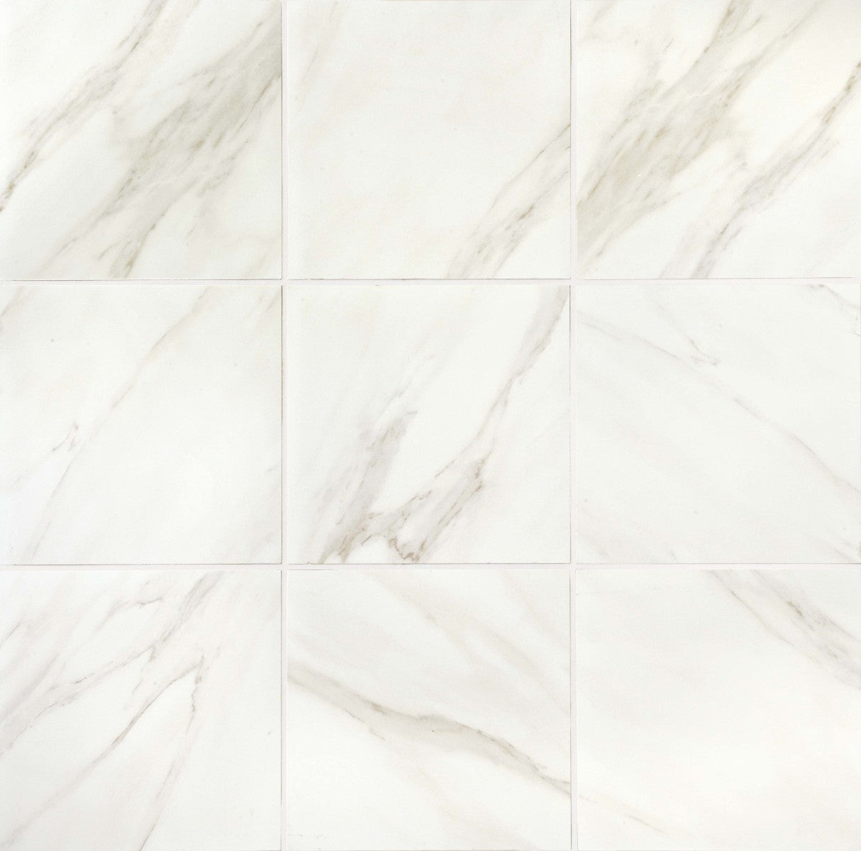 Mirasol Bianco Carrara 10x14 Field Tile Glossy Rectified