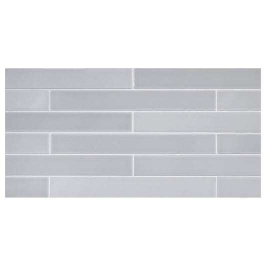 TrueTones Ceramics Greyity Gloss 2x16 Field Tile Gloss