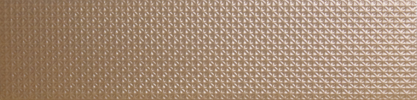 Texiture Copper 3x10 Pattern Mix Field Tile Gloss