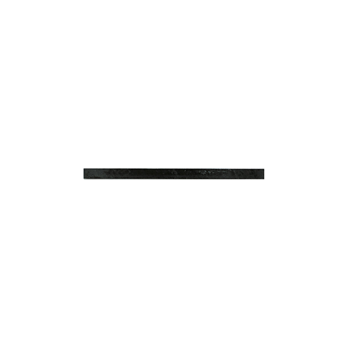Tribeca Basic Black 3/8x6 Metro Liner Honed