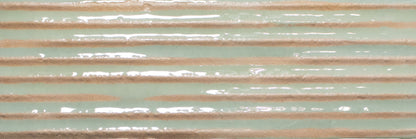 Casablanca Mint 2x6 Comb Decorative Tile Glossy